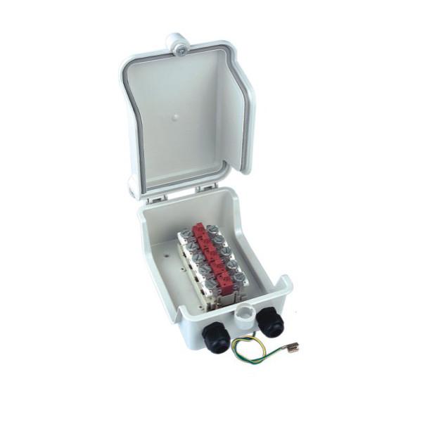 Buy cheap Lightweight Telecom Distribution Box Five Pairs Outdoor Distribution Box from wholesalers