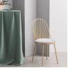 Buy cheap Popular Industrial Metal Frame Dining Chairs / Durable Dining Chairs Anti Scratch from wholesalers