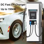 IP54 Type 2 DC Fast EV Charger 400V 60kw