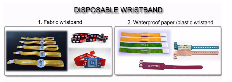Waterproof PVC RFID Wrist Band