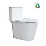 Buy cheap Sanitary Ware One Piece Toilets , 300/400mm S Trap Water Closet from wholesalers