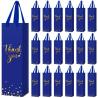 Buy cheap Custom Printed Kraft Paper Wine Bottle Gift Shopping Bag with Hand Length Handle from wholesalers