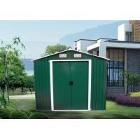 Buy cheap Stable Eco Friendly Galvanized Steel Storage Shed High Impact Strength product