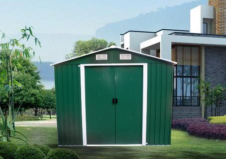 Buy cheap Stable Eco Friendly Galvanized Steel Storage Shed High Impact Strength from wholesalers