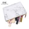 Buy cheap Custom Waterproof PU Leather Makeup Bag Marble Toiletry Travel Beauty Bag from wholesalers