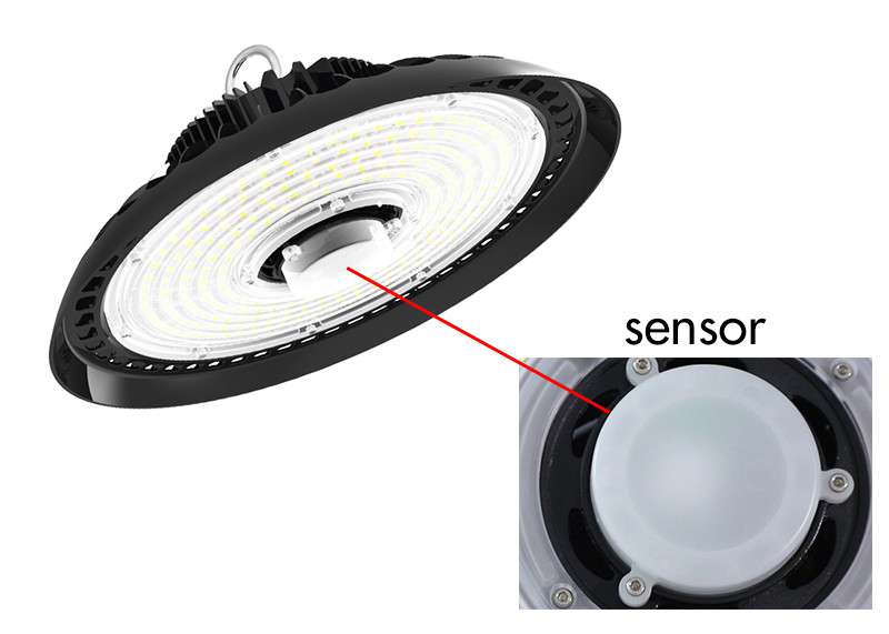 Intelligent 100w Led Ufo High Bay Light Automatic Smart Control For Large Space