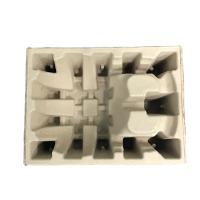 Buy cheap Natural Brown Pulp Tray Packaging Sugarcane Material For Kettlebell product