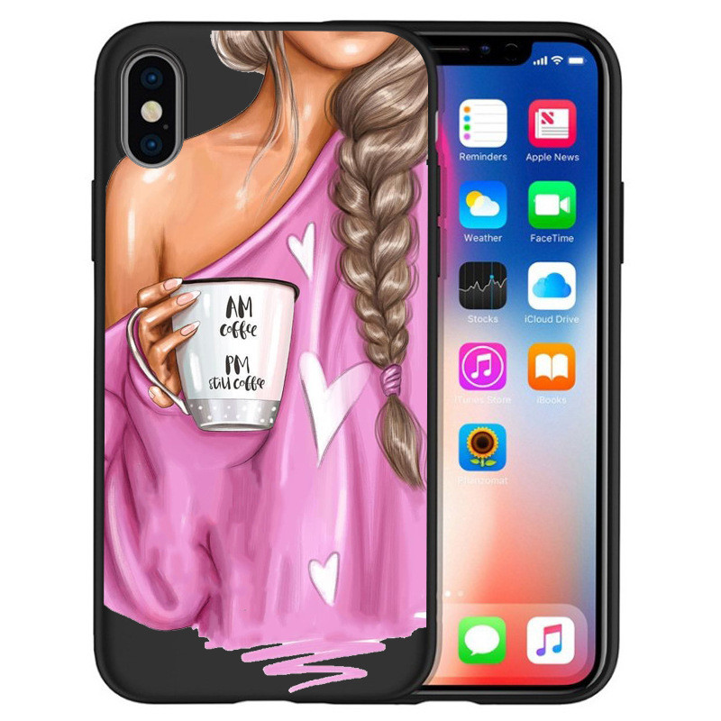 Silicone Designer Cell Phone Cases For Iphone XS MAX High Heels Designs Shock Absorption
