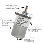 Low Noise Low Rpm Mini Dc Gear Motor Brushless 80 Rpm Low Torque