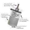 Buy cheap Low Noise Low Rpm Mini Dc Gear Motor Brushless 80 Rpm Low Torque from wholesalers