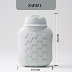 Natural Rubber Hot Water Bottles BPA Free Durable Large Capacity Hot Water Bag