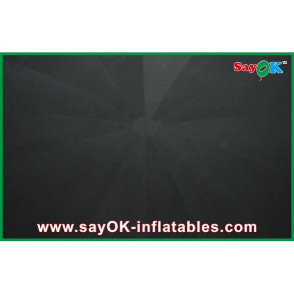 15m Hangout Oxford Cloth Inflatable Dome Structures Digital Projection Show Use