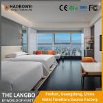 Customized 5 Star Modern Style Hotel Furniture Foshan Double Bedroom Set OEM/ODM