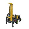 Buy cheap Four Wheel Trailer Mounted Borehole Drilling Machine 220m Depth 65KW Engine from wholesalers