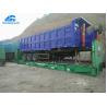Buy cheap 35m3 Cargo Box Tipper Semi Trailer HYVA Lifting System from wholesalers