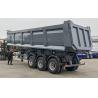 Buy cheap Hydraulic Rear Dump Tipper Trailer 3 Axles Tipper Semi Dump Truck Semi Trailer for High from wholesalers