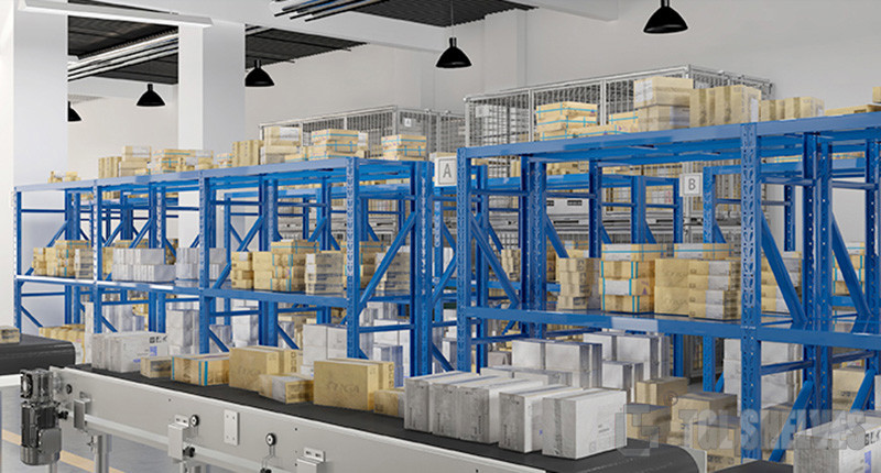Industrial Warehouse Shelf Racks Heavy Duty 1200×450×1800mm size