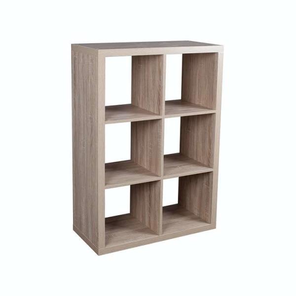 Buy cheap Modern design Living Room MDF Wood portable book shelf furniture from wholesalers