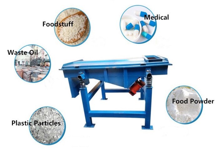 Linear Sand Vibrating Screen Sand Sieving Machine For Premixed Dry Mortar