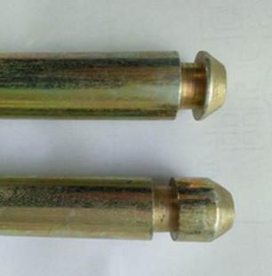 Buy cheap Q235 Q195 Dustbin Wheel Solid Axle Wheelie Bin Replacement Parts from wholesalers