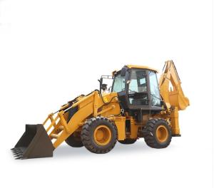 China 75kw Front Discharge 2500 kg Hydraulic Backhoe Loader on sale