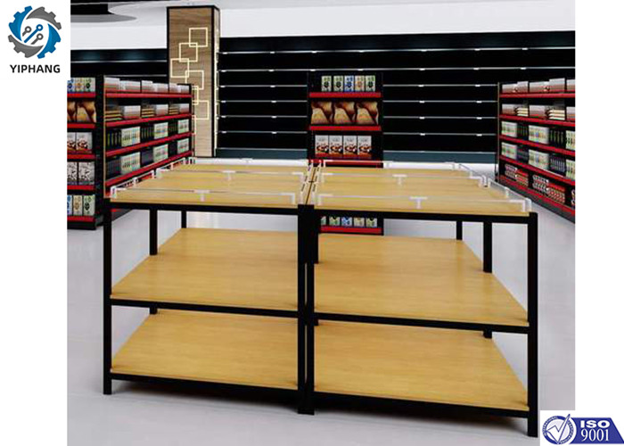 Supermarket Metal Retail Shelving Retail Acrylic Display Stands ODM