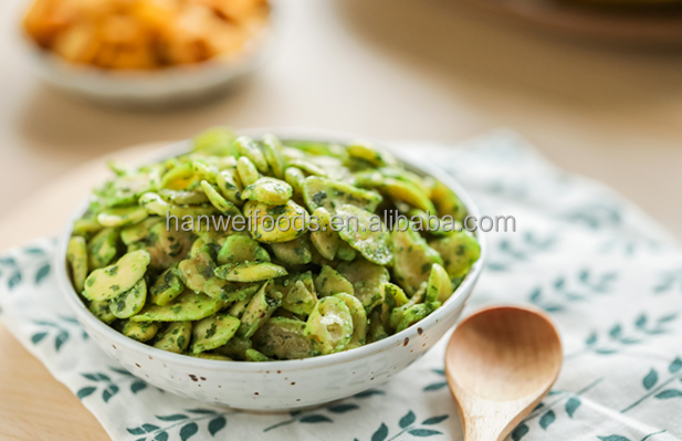 Seaweed Fava Bean Snack Salty Healthy Nut Snacks For Leisure Time