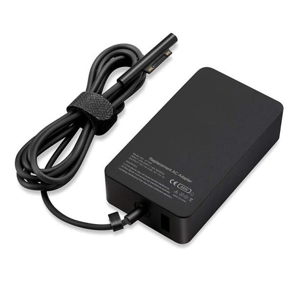 Buy cheap 65W Replacement Surface Pro Charger 15V 4A USB 5V 1A from wholesalers