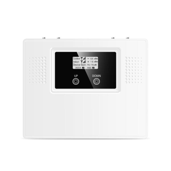 Buy cheap 2G 3G Cell Phone Booster , 850MHz 900MHz 2100MHz Tri Band Signal Repeater from wholesalers
