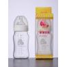 Buy cheap Arc shape Baby Feeding Bottles with Liquid Silicone Nipple, 180 to 260mL Capacity from wholesalers