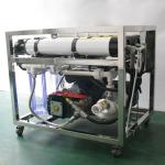 Portable desalination plant for sea water treatment