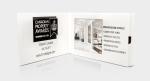 4.3 Inch LCD Video Brochure Matte Lamitation Cover For Business Card