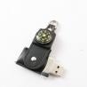 Buy cheap Full Memory 2.0 3.0 Leather USB Flash Drive 16GB 32GB ROSH Approved from wholesalers