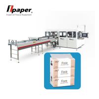 Buy cheap 30bag/min Full Automatic Facial Tissue Paper Production Line for Plastic Bag product