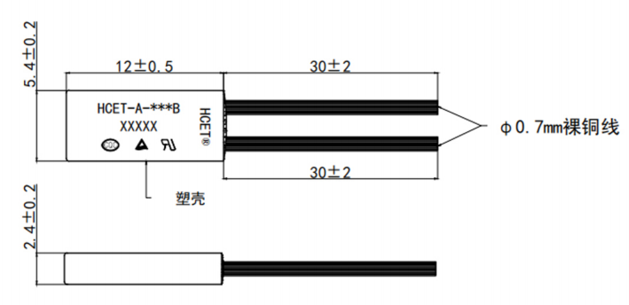 TB02/TB05 Industrial Bimetal Thermal Protection Switch Temperature Control Thermostat For HVAC Equipment