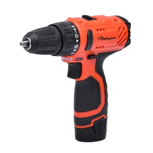 Buy cheap 14Pcs 1.3Ah Cordless Screwdriver With Led Light 12v Two Speed Drill Battery Level Display from wholesalers