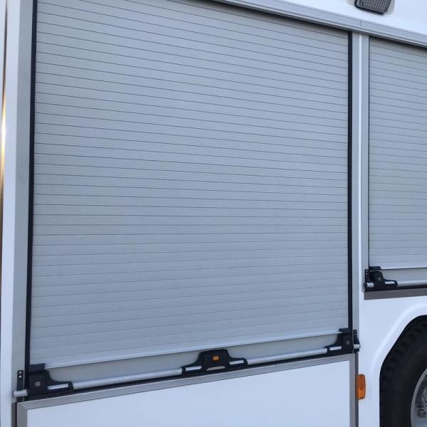 Buy cheap Outdoor Installed Aluminium Window Roller Shutters (Fire Truck) from wholesalers