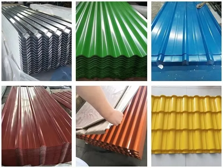 Good Quality Aluminum Roofing Sheets 1050 1060 1100 Alloy Metal Roof Aluminum Corrugated Sheet Long Span Color Coated Tile
