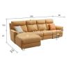 Buy cheap BN Space Capsule Chaise Longue Combination Functional Sofa Living Room Minimalist Corner L-Shaped Electric Recliner from wholesalers
