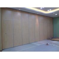 Buy cheap Melamine Board Gym Acoustic Partition Wall / Ballroom Soundproof Folding Walls product