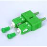 Buy cheap Green Optic Fiber Fast Connector 0.9mm SC APC Quick Connector from wholesalers