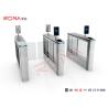 Buy cheap RFID Entrance Palm Print Swing Gate Turnstile With Automatic Coin Card Collector from wholesalers