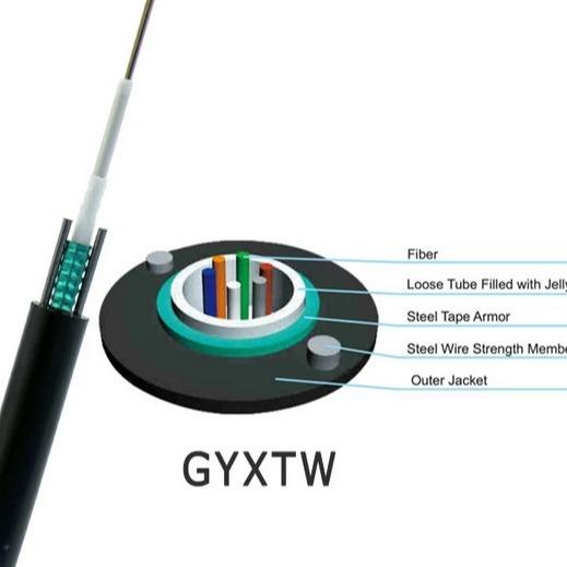 Buy cheap Uniloose Tube Steel Tape Armored Gyxtw Cable PE Jacket from wholesalers