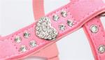 Reversible No Pull Glass Shape Tiny Dog Harness / Working Dog Harness Fashion