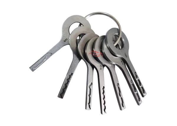 Buy cheap Locksmith Tools Stainless Steel HU66 Laser Track VAG Jigglers Quick Open VAG Car Door Lock Repair from wholesalers