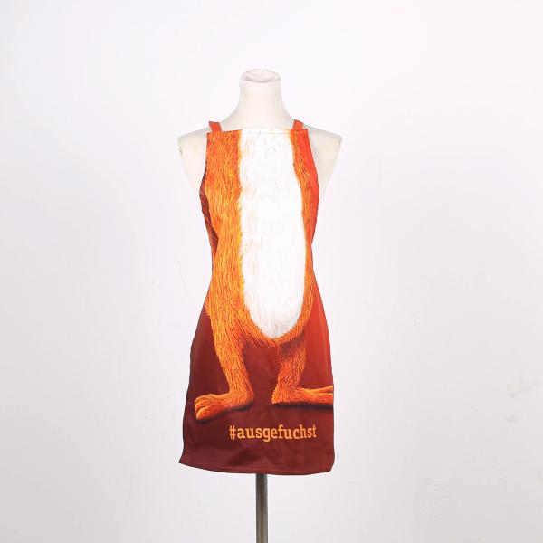 Buy cheap Digital Printed Apron Cute Animal Fox Pinafore For Kitchen Baking Cooking from wholesalers
