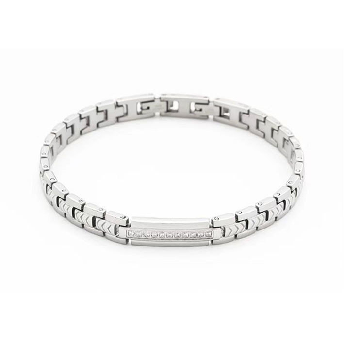 Women Men Hollow Stainless Steel Bangle Talisman Vintage Amulet Witch Knot Bracelet