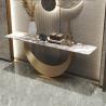 Buy cheap Customized Luxury Entrance Console Table Gold 120cm/150cm Length from wholesalers