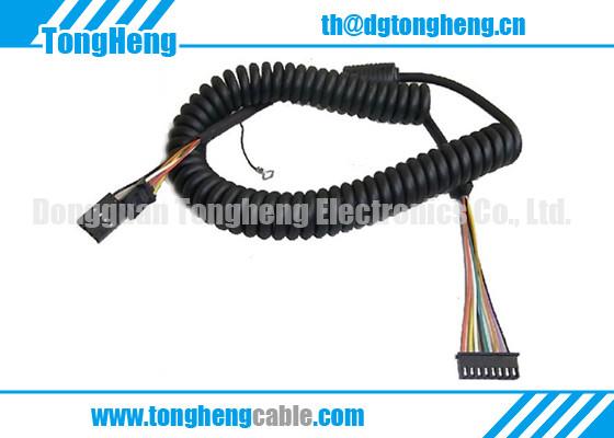 Buy cheap Highly Resilient Flex Spiral Power Cable Cord from wholesalers