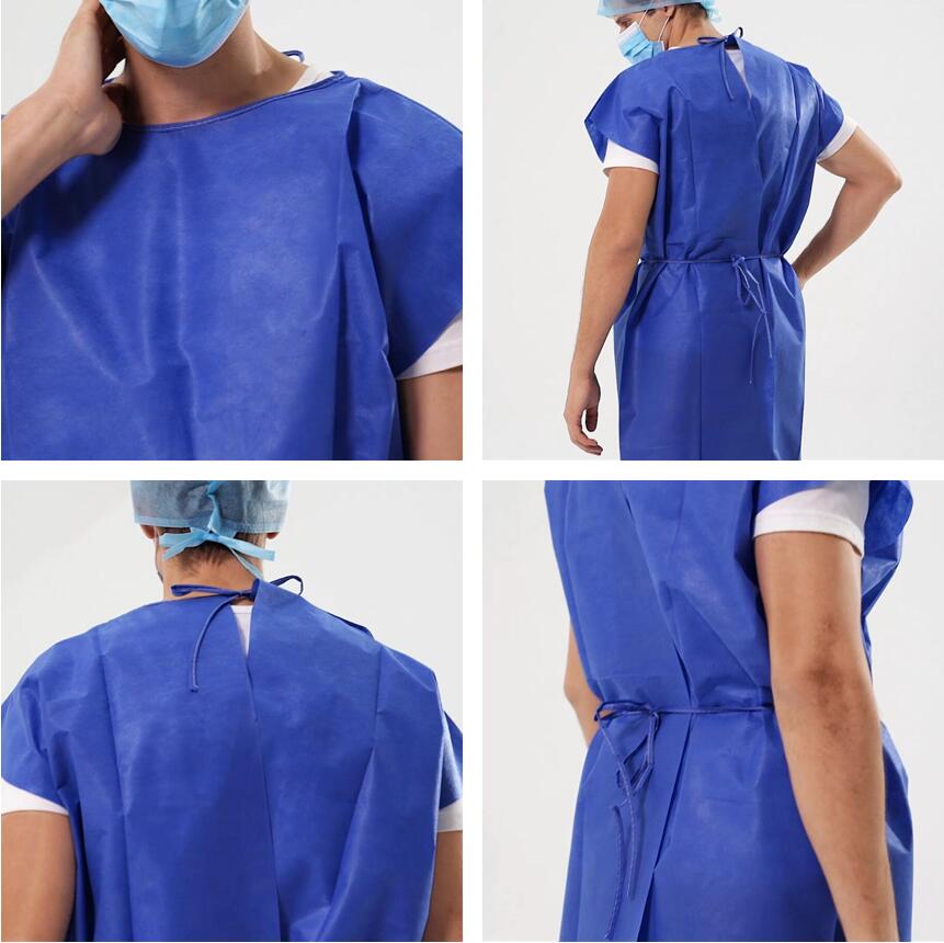 Waterproof Dustproof Sterile Disposable Surgical Gown Anti-Static Medical Isolation Clothing